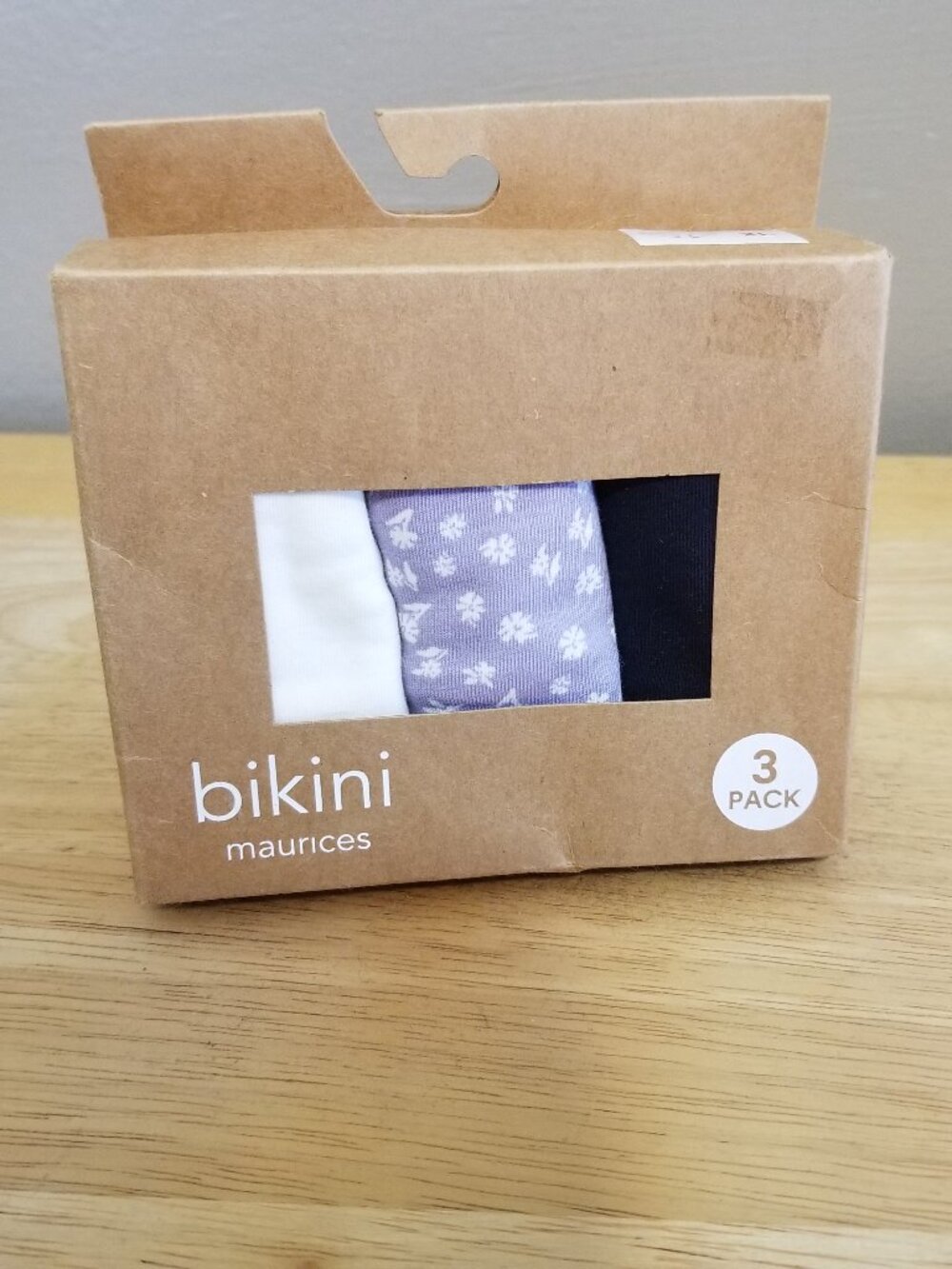NEW Maurices Bikini Underwear, 3 Pack, XL